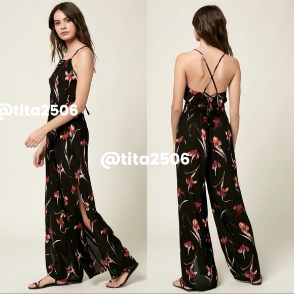 NWT O’Neill SHAYNE JUMPSUIT BLK XS - Picture 1 of 9